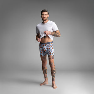 Essentials Boxer Brief: Prohibition - Blue | BN3TH Underwear