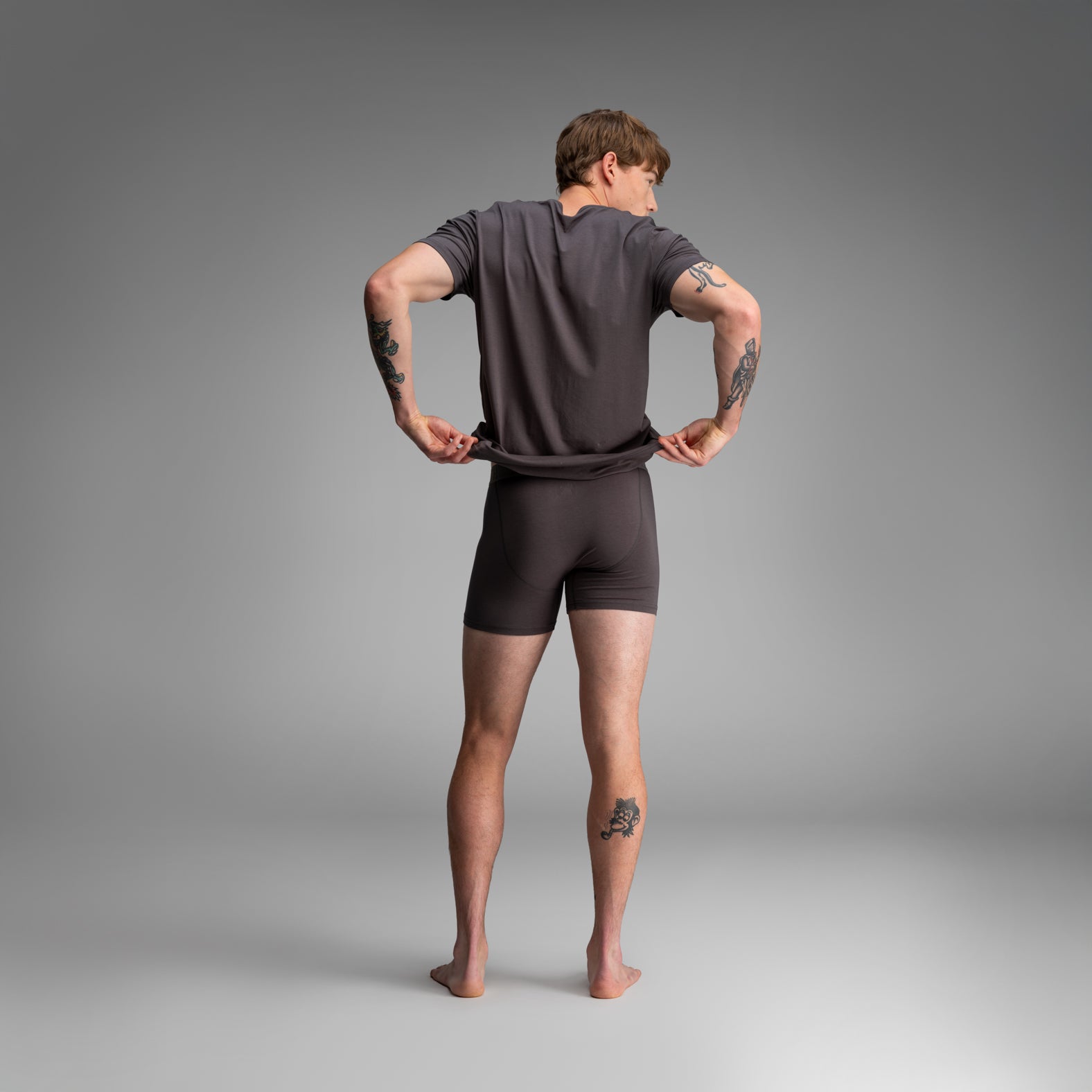 Essentials Crew T-Shirt Smoke Green from | BN3TH Underwear