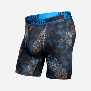 Pro Flex Max Boxer Brief: Tie Dye Pineapple Ombre-Navy | BN3TH Underwear