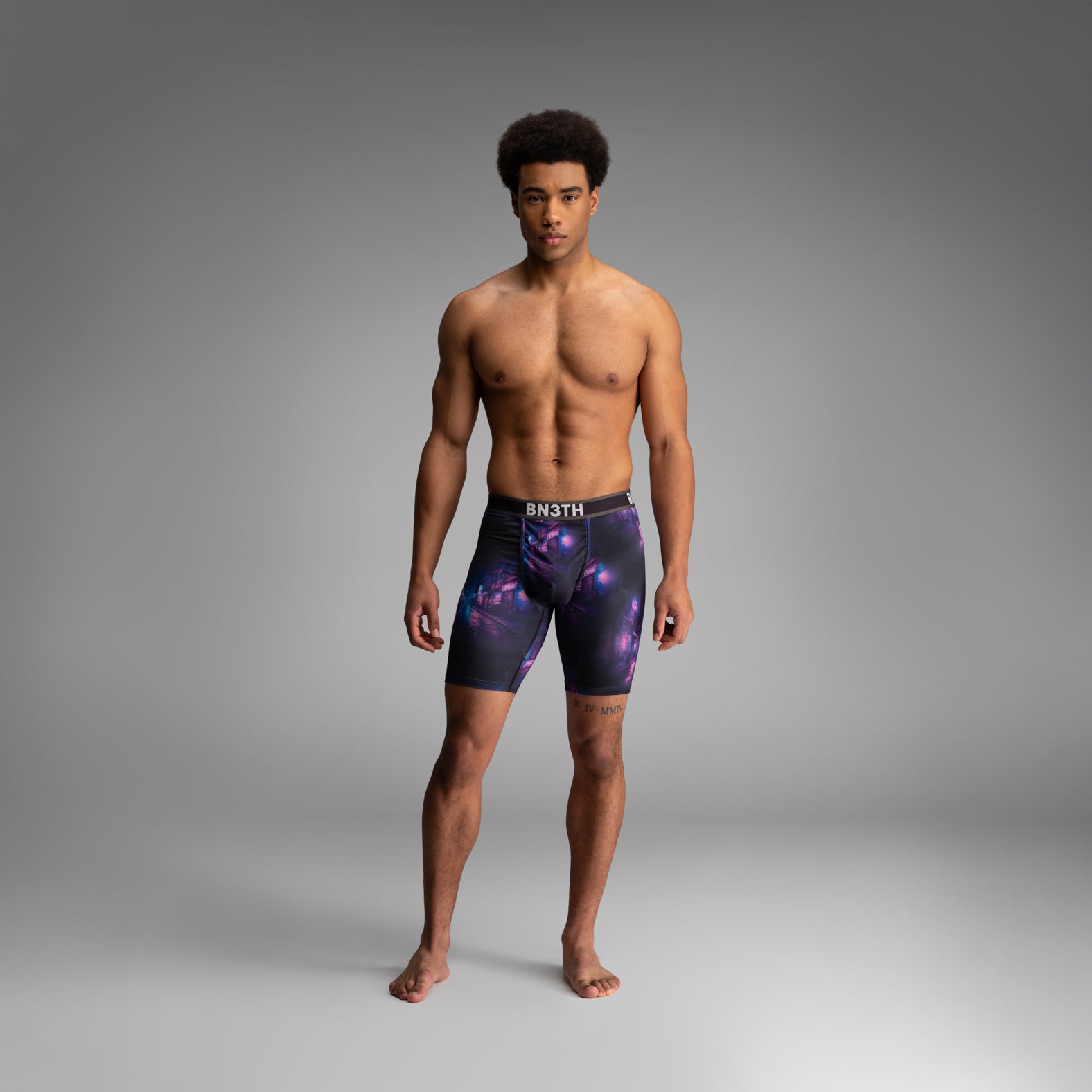Pro Flex Max Boxer Brief: Alleyway-Blue Lolite | BN3TH Underwear