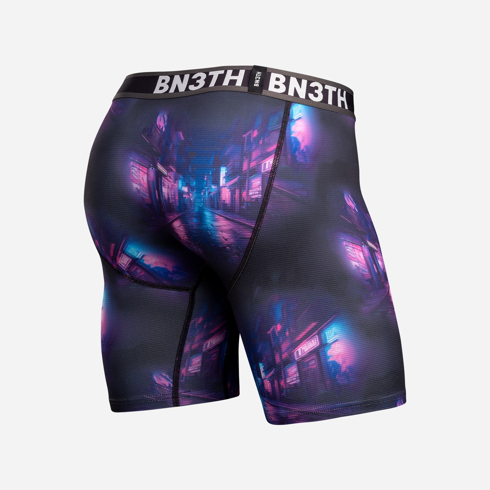 Pro Flex Max Boxer Brief: Alleyway-Blue Lolite | BN3TH Underwear