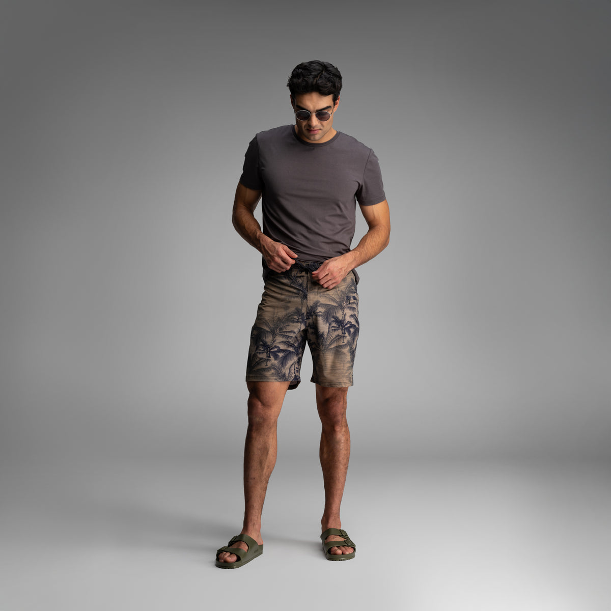 Hightide 2N1 Boardshort : Tropical Haze - Heather | BN3TH Underwear