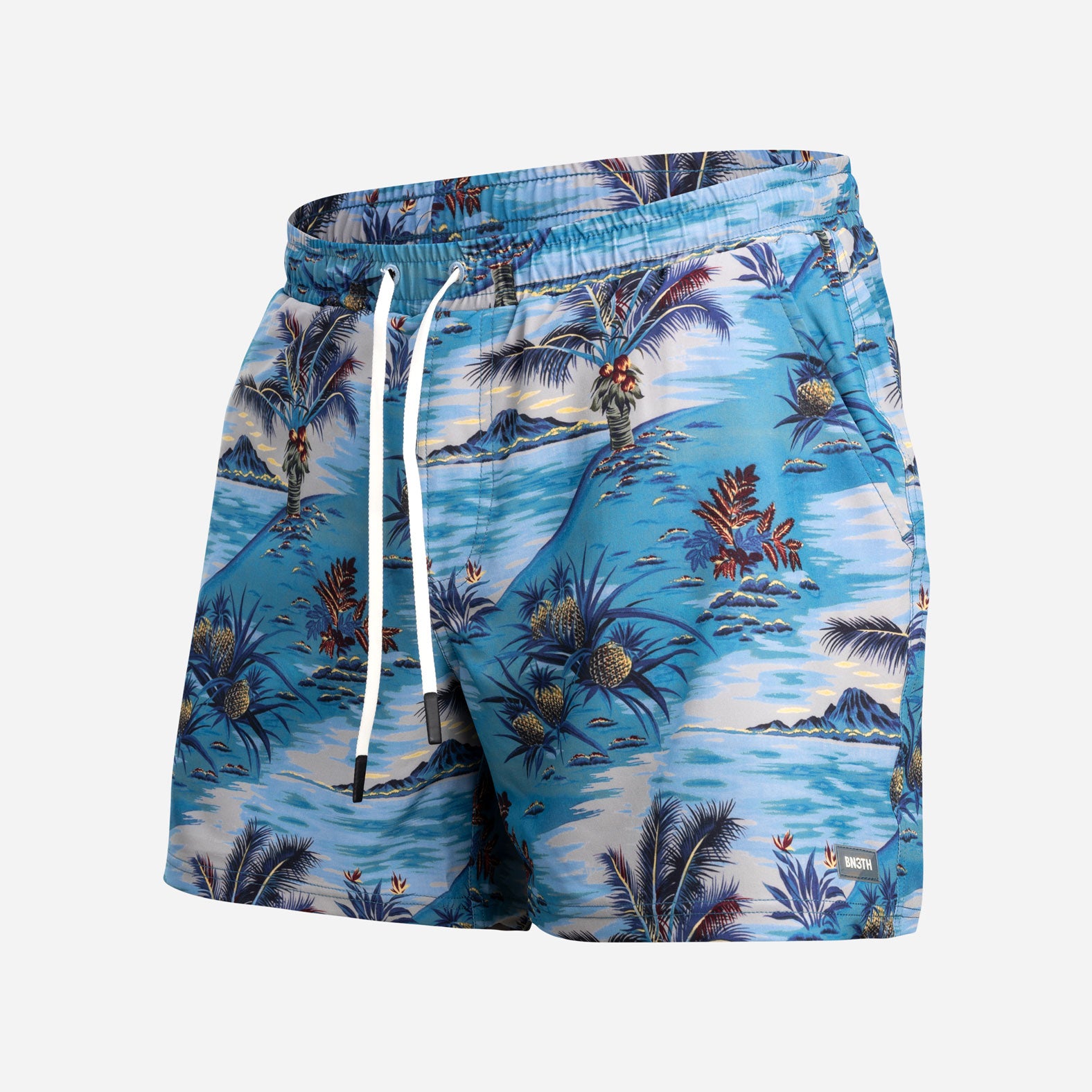 Shoreline 5" Short 2n1 : Vintage Tropics - Sand | BN3TH Underwear