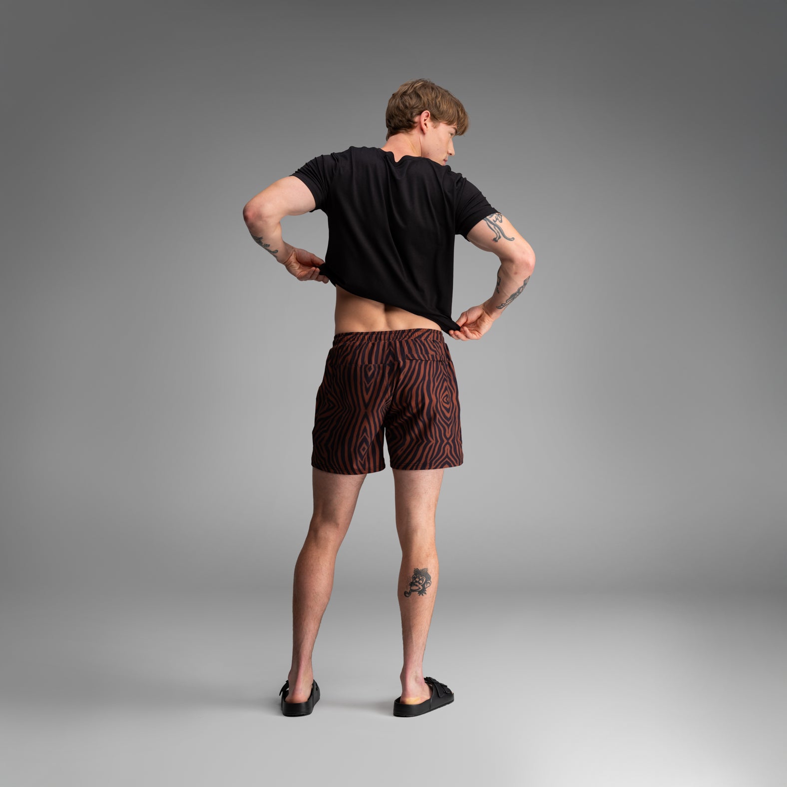 Shoreline 5" Short 2n1 : Tiger Stripe | BN3TH Underwear