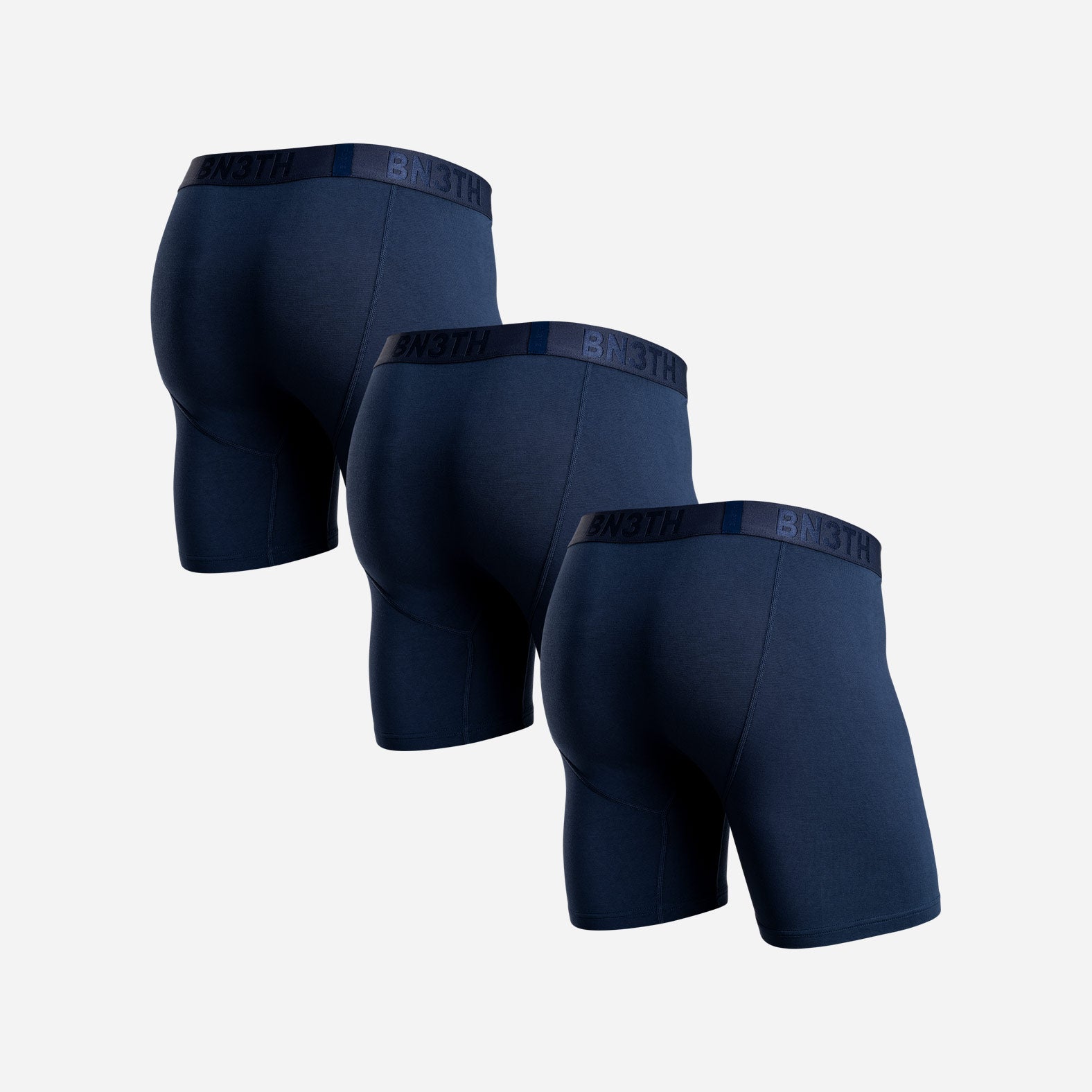 Classic Icon Boxer Brief: Navy 3 Pack