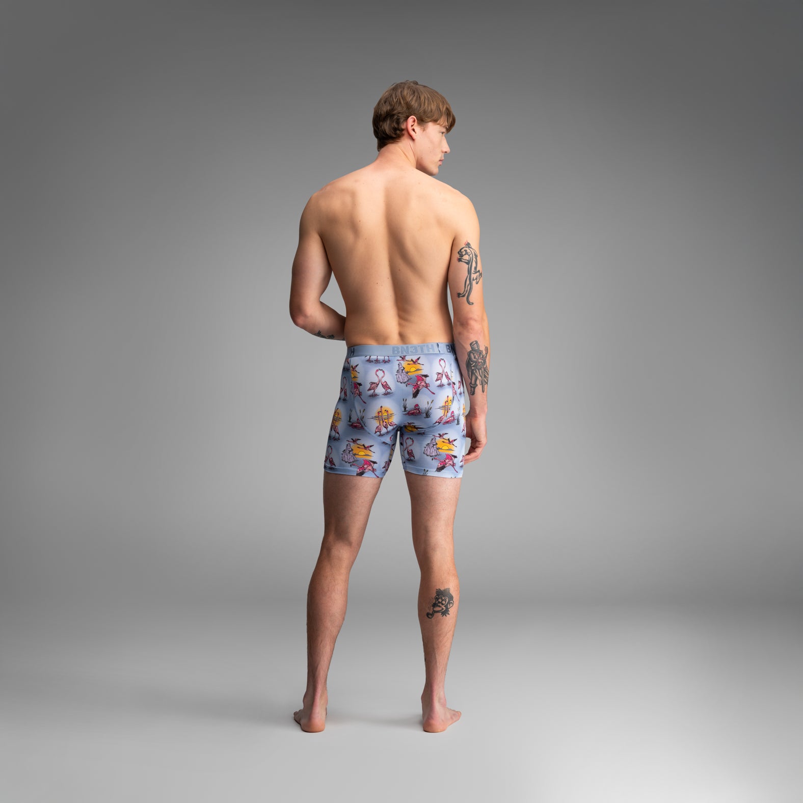 Classic Icon Boxer Brief: Sunset Flock - Forever | BN3TH Underwear