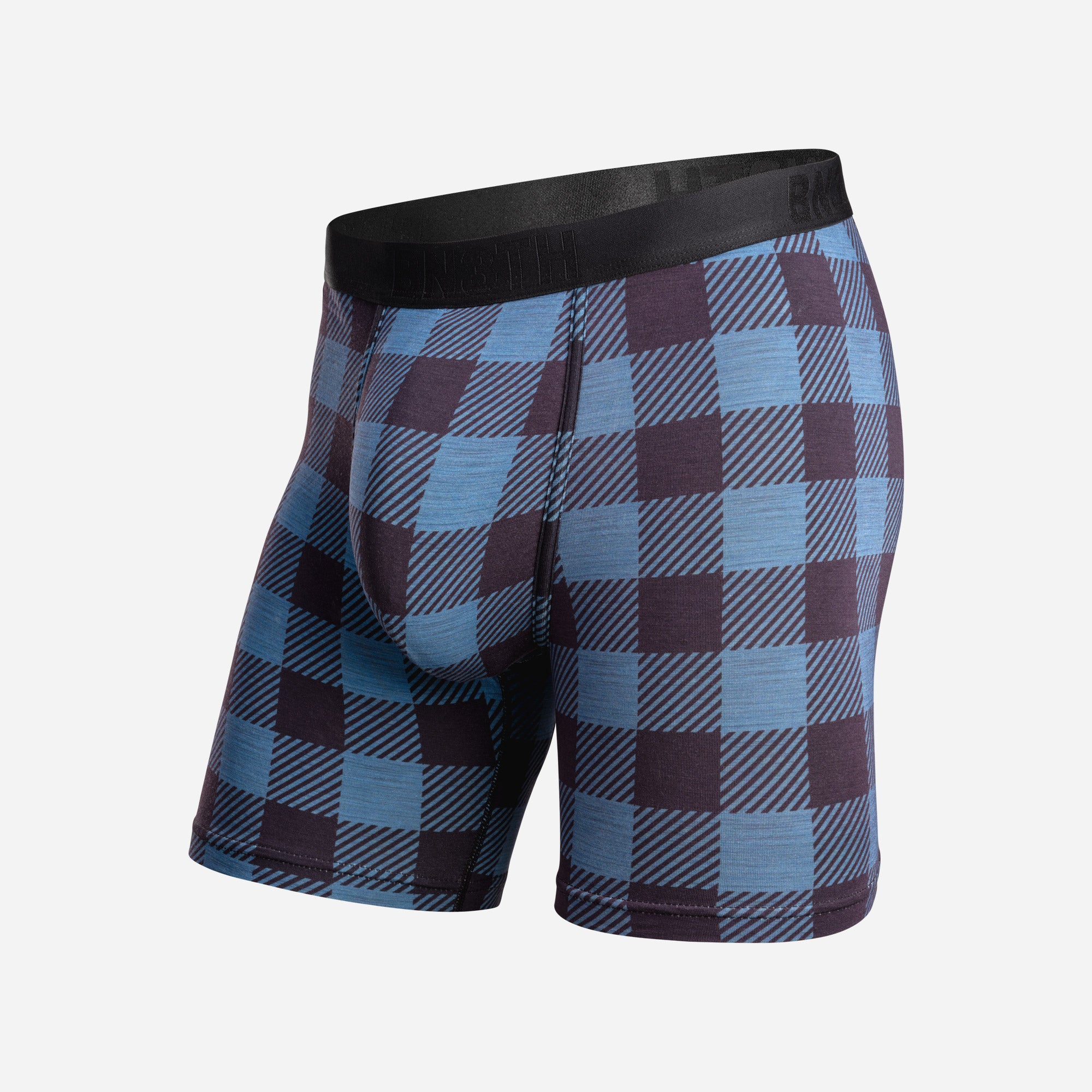 Classic Icon Boxer Brief  Buffalo Check Fogfrom BN3TH Underwear