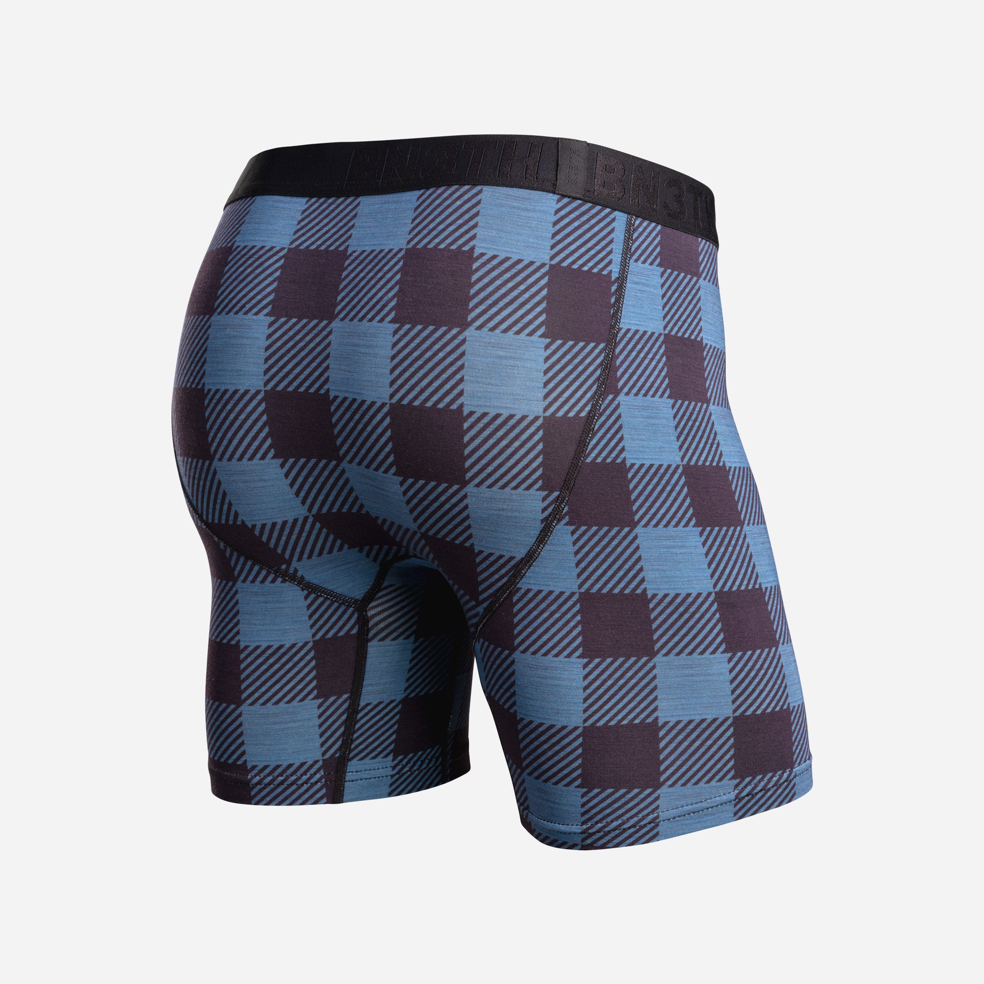 Classic Icon Boxer Brief  Buffalo Check Fogfrom BN3TH Underwear
