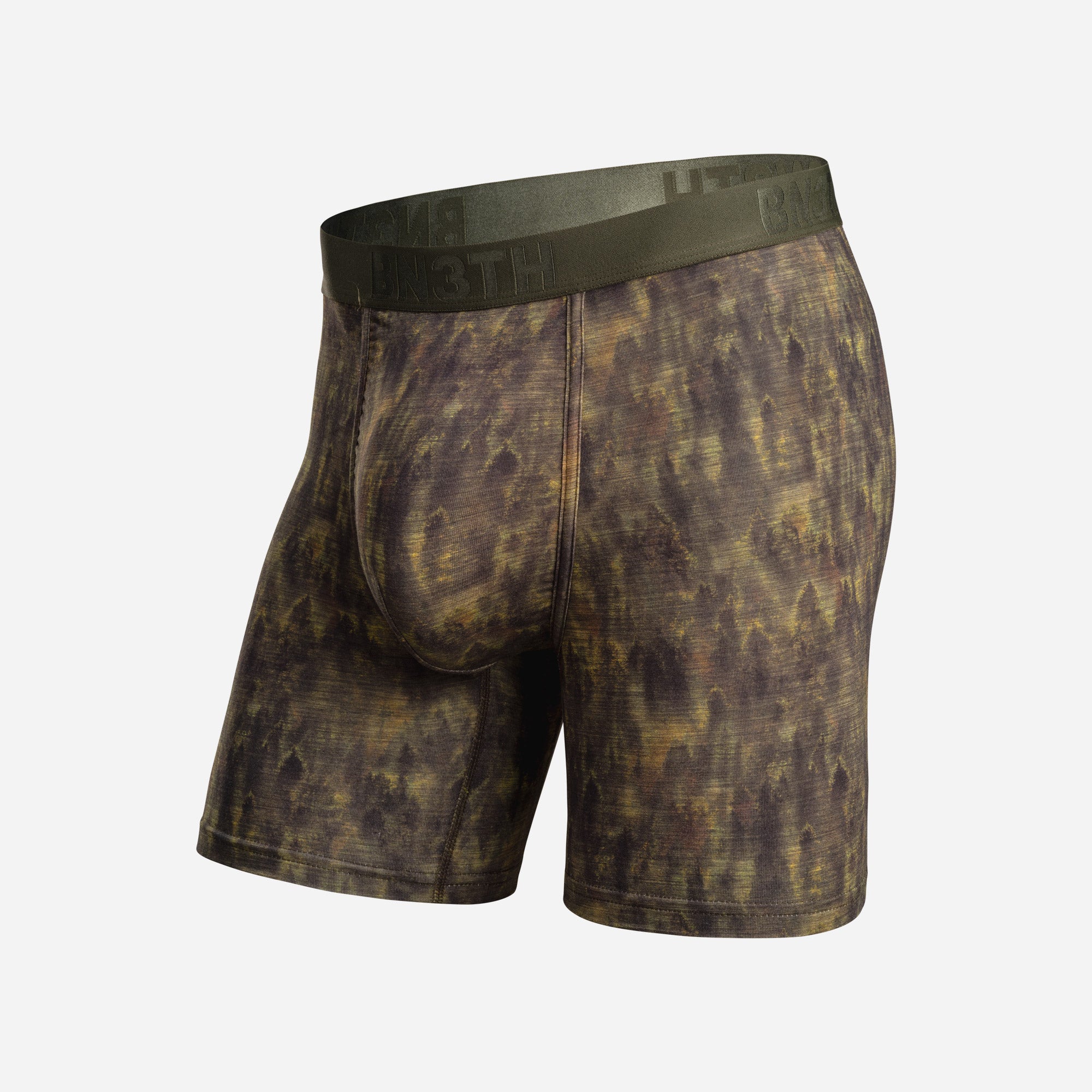 Classic Icon Boxer Brief  Forest Camo Bronzefrom BN3TH Underwear