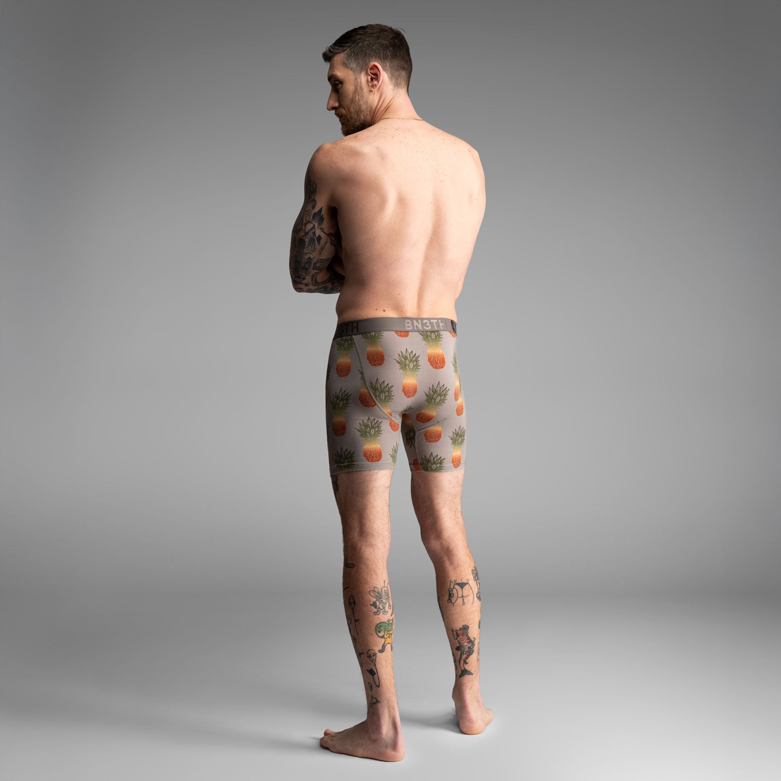 Classic Boxer Brief Pineapple Fade Cloudburstfrom BN3TH Underwear