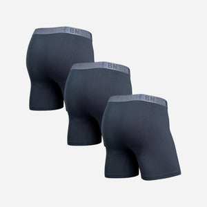 Essentials Boxer Brief: Midnight Navy 3 Pack