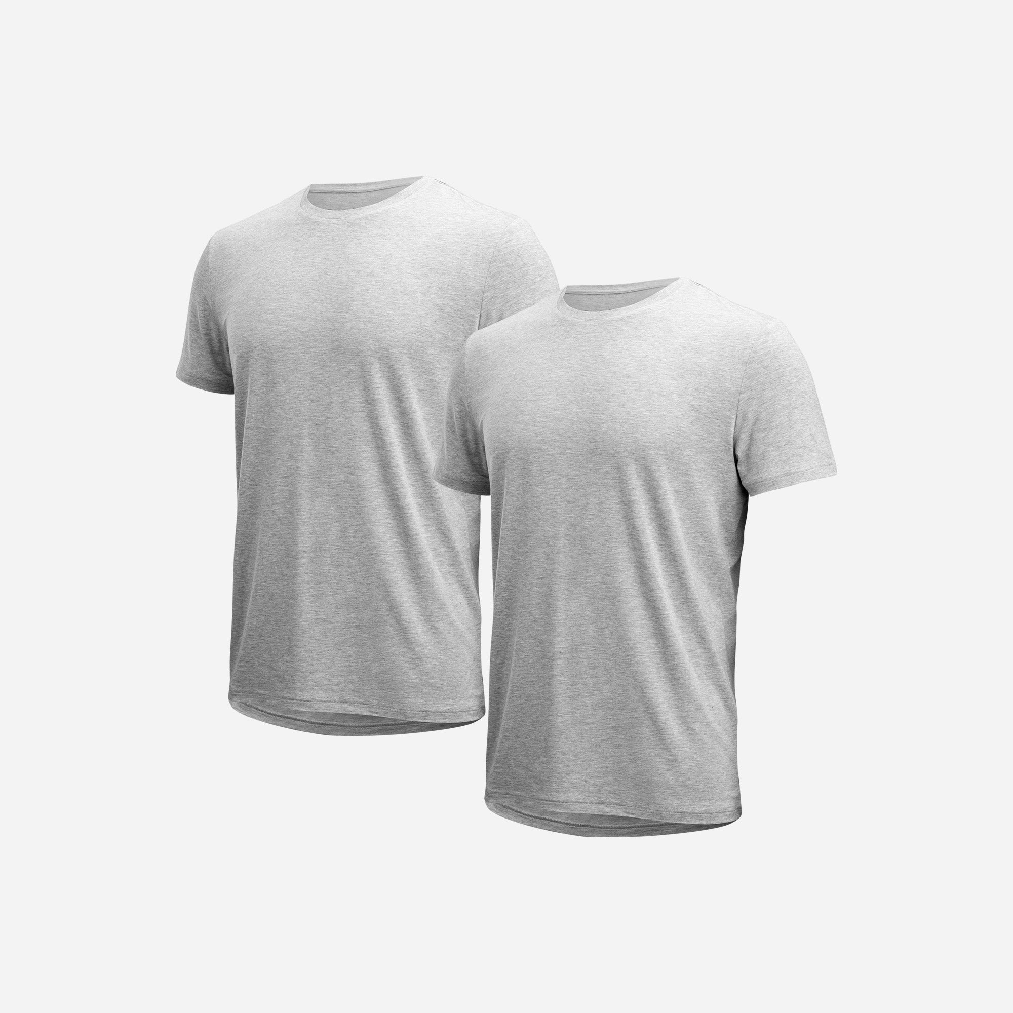 Essentials Crew T-Shirt : Heather Grey 2 Pack – BN3TH.ca
