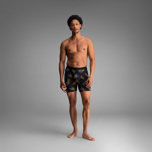 Classic Icon Boxer Brief:  Pineapple Ombre - Black from BN3TH Underwear
