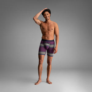 Classic Icon Boxer Brief:  Blanket Stripe - Navy from BN3TH Underwear