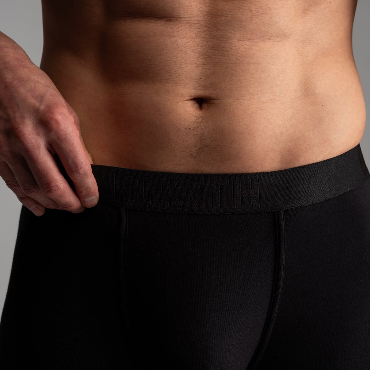 Classic Icon Boxer Brief With Fly: Black