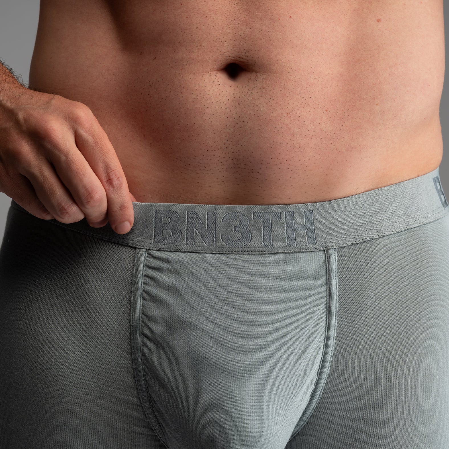 Classic Icon Boxer Brief:  Slate