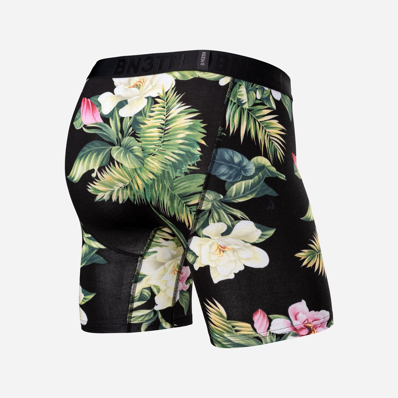 Classic Icon Boxer Brief:  Magnolia - Black from BN3TH Underwear