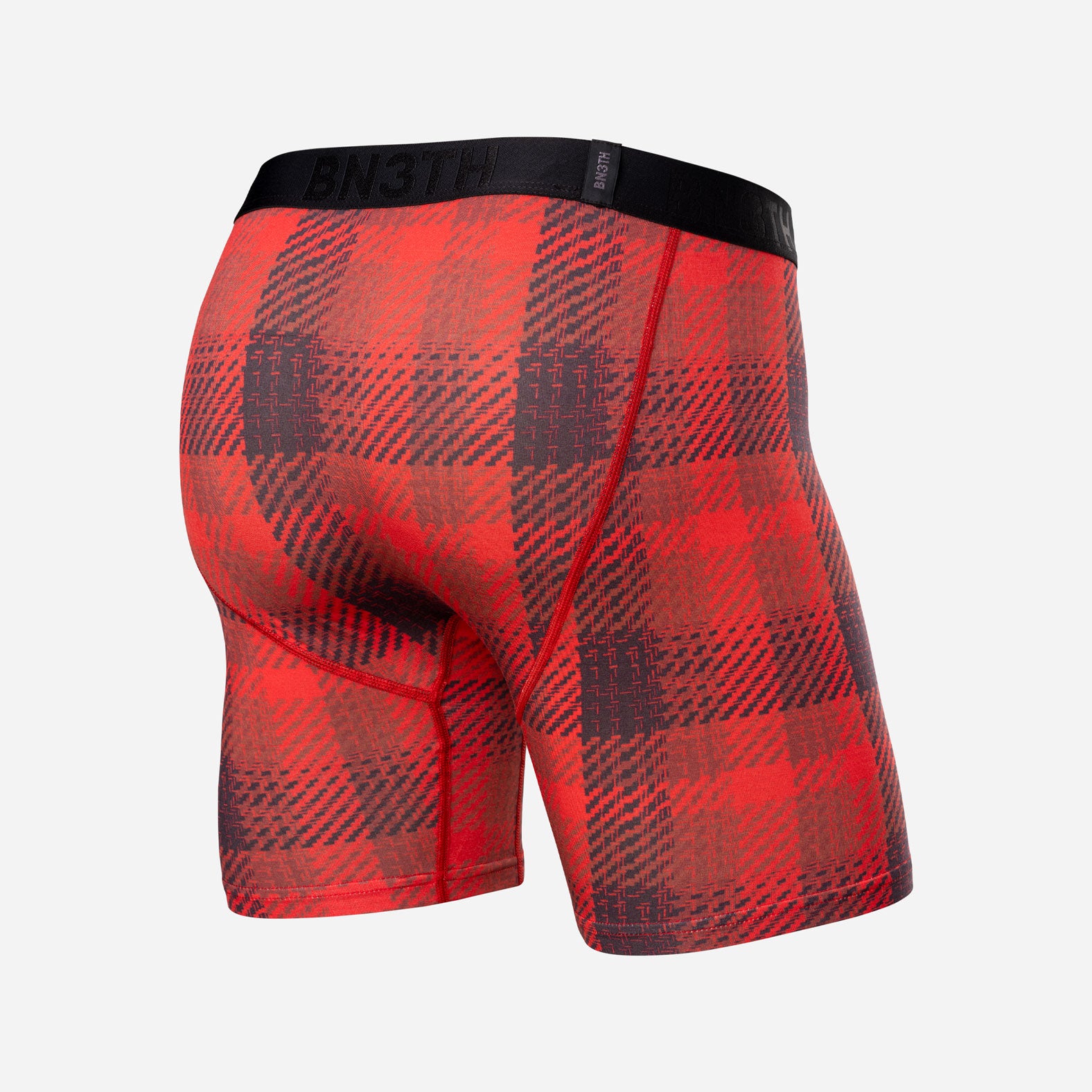 Classic Icon Boxer Brief:  Lumber Jack Plaid - Red from BN3TH Underwear