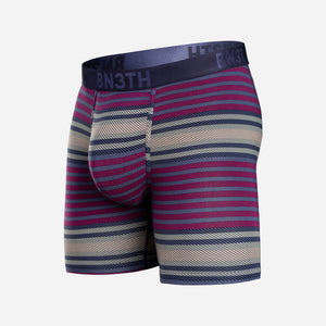 Classic Icon Boxer Brief:  Blanket Stripe - Navy from BN3TH Underwear