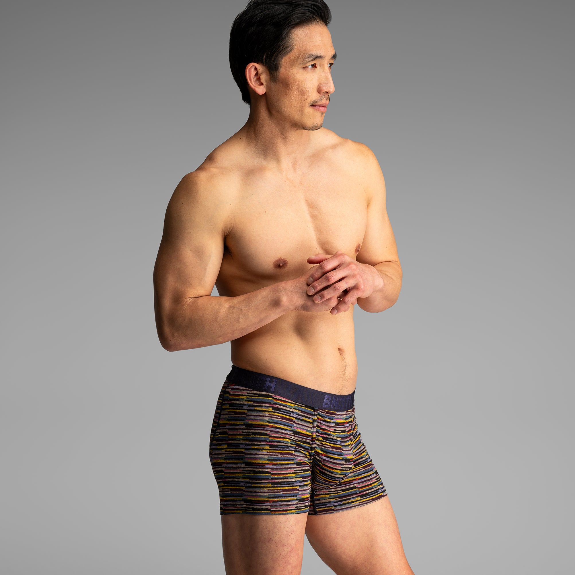 Classic Icon Trunk  Fuzzy Stripe Sandfrom BN3TH Underwear