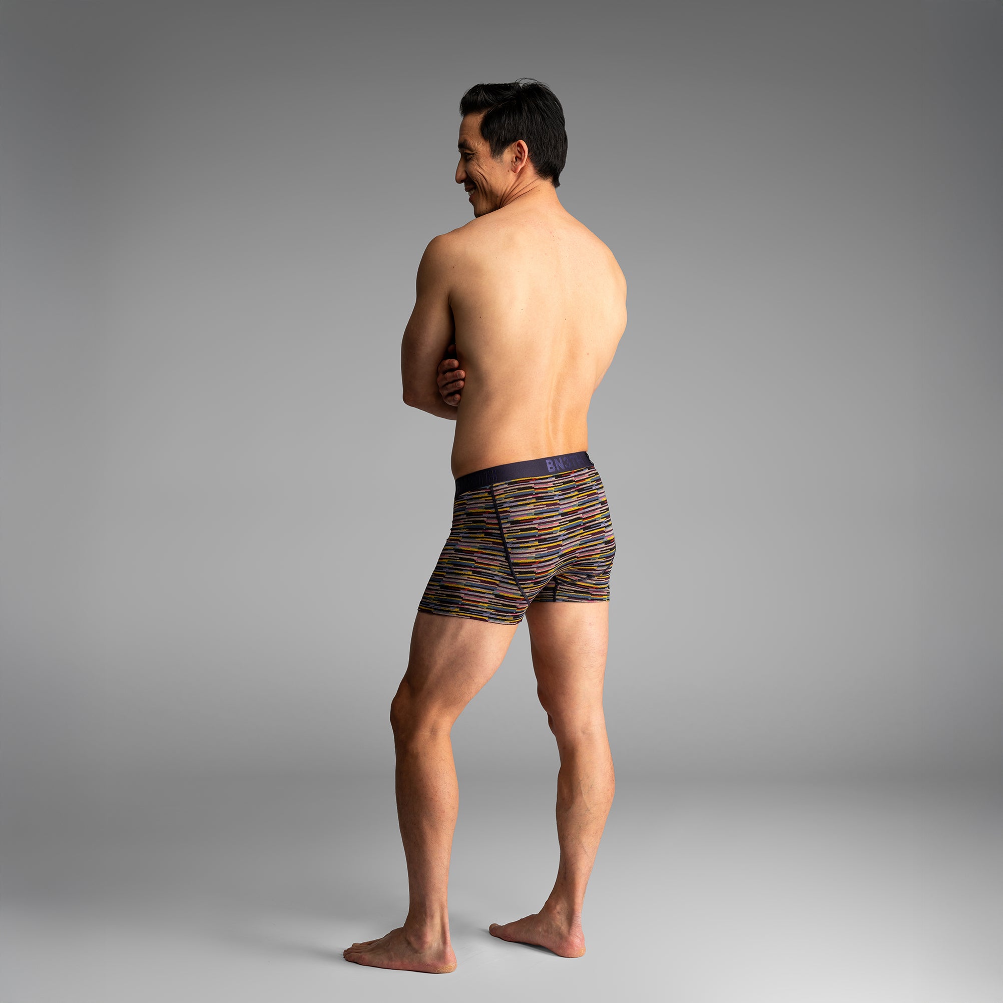 Classic Icon Trunk  Fuzzy Stripe Sandfrom BN3TH Underwear