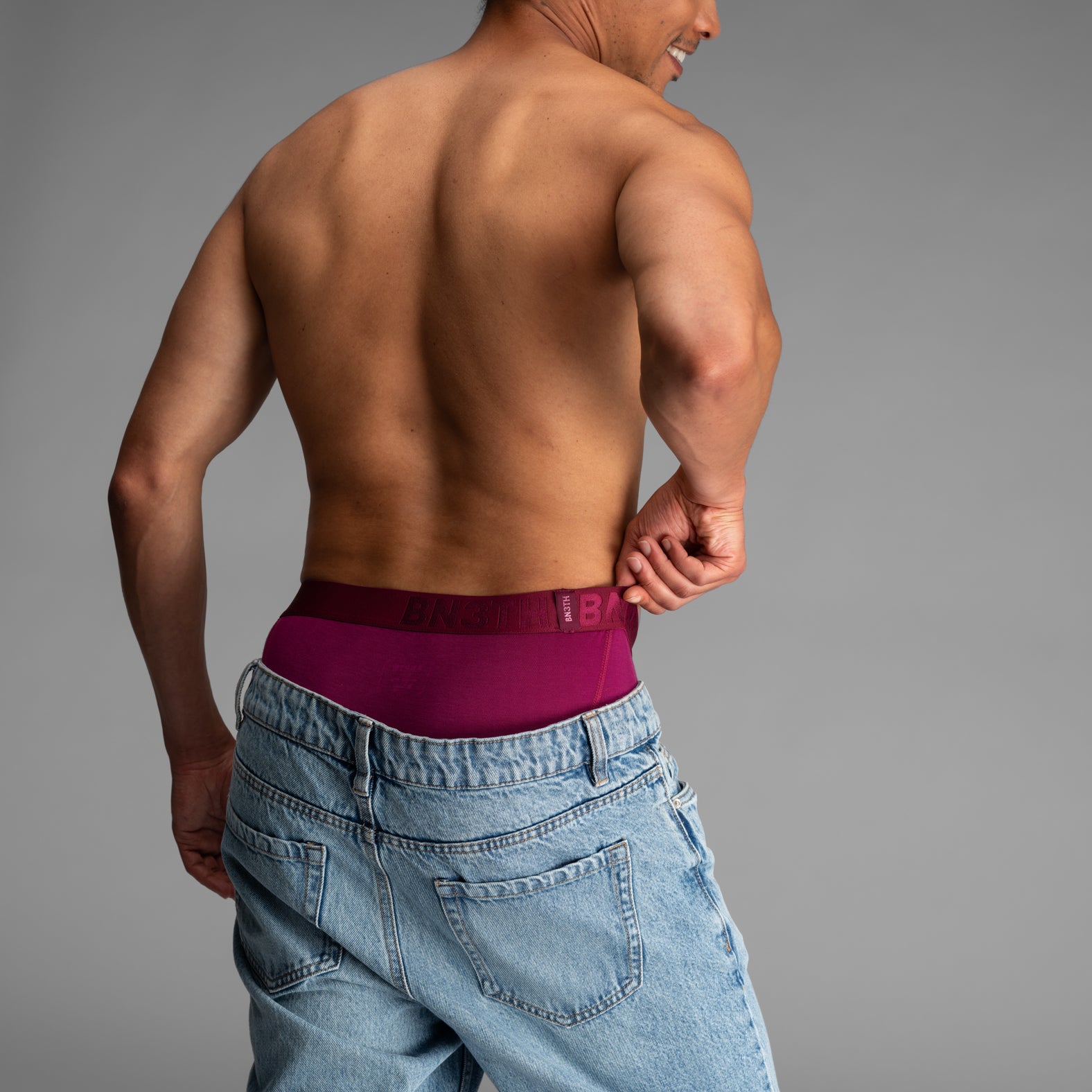 Classic Icon Boxer Brief:  Purple Potion