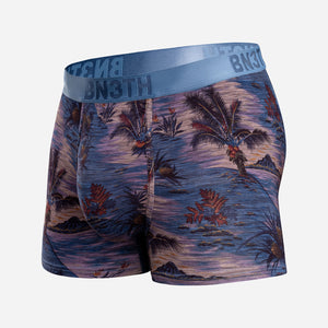 Classic Icon Trunk:  Vintage Tropics - Heather Fog from BN3TH Underwear