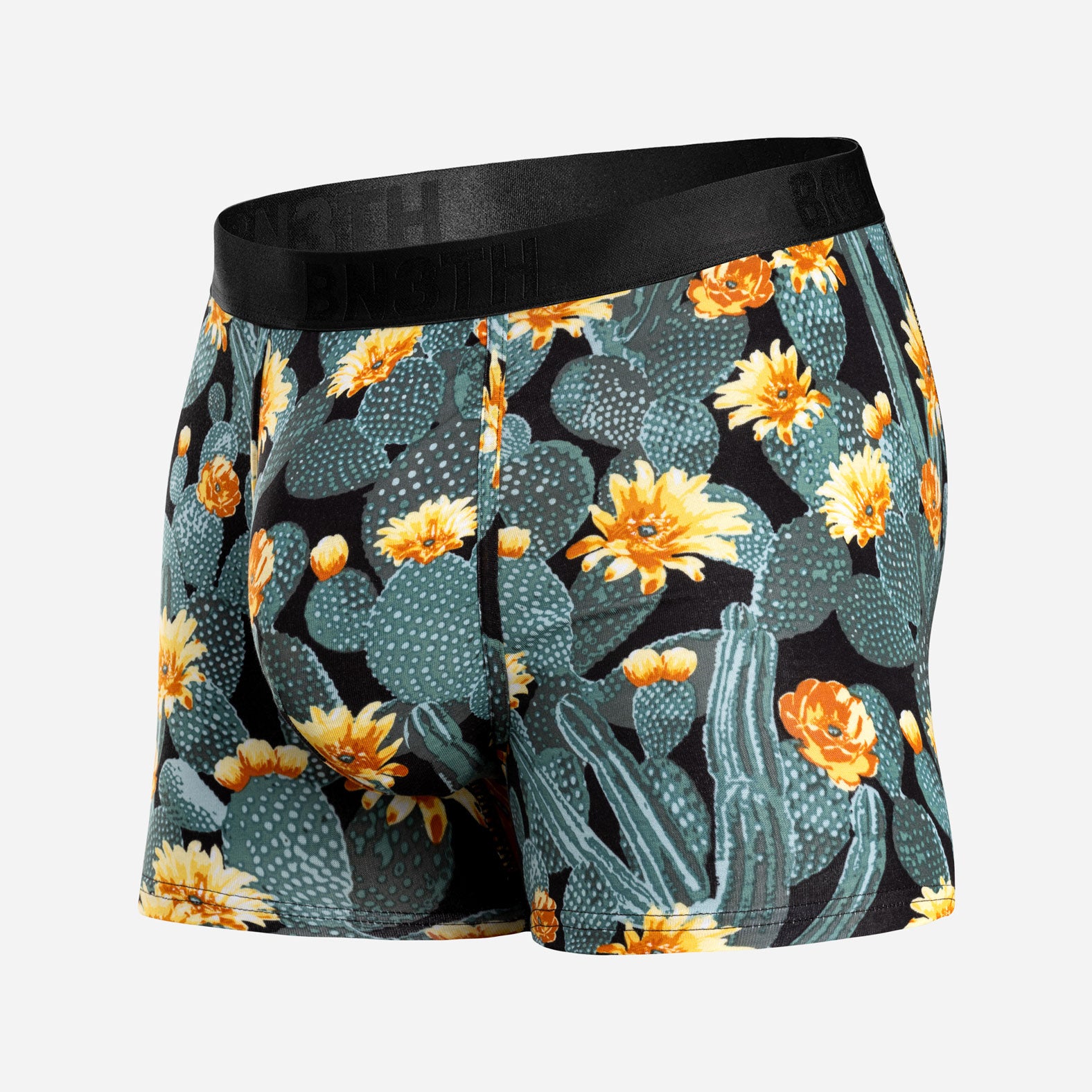 Classic Icon Trunk:  Cactus Blossom - Black from BN3TH Underwear