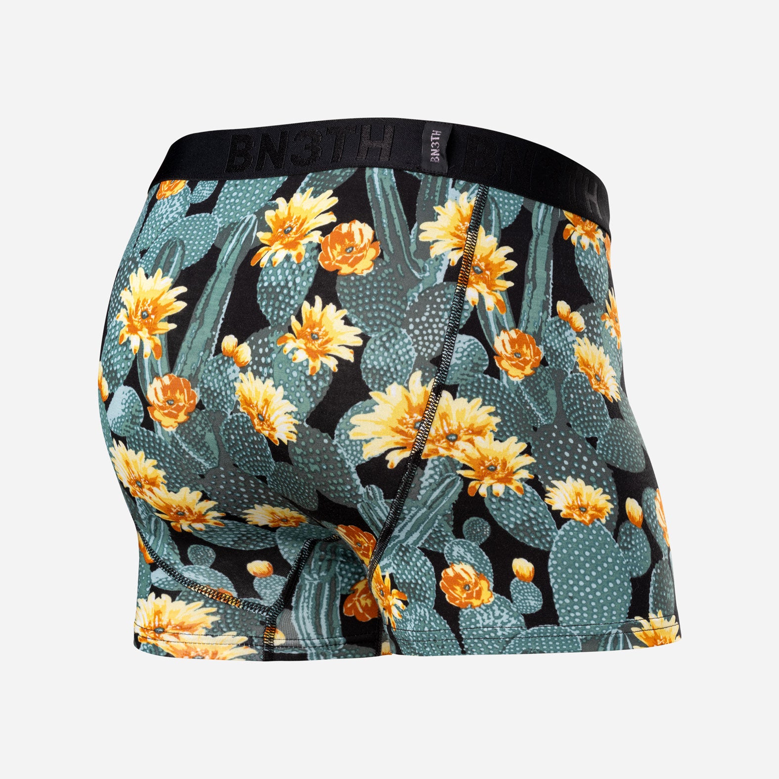 Classic Icon Trunk:  Cactus Blossom - Black from BN3TH Underwear