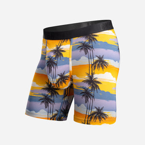 Classic Boxer Brief With Fly  Palm Tree Horizon Mimosafrom BN3TH Underwear