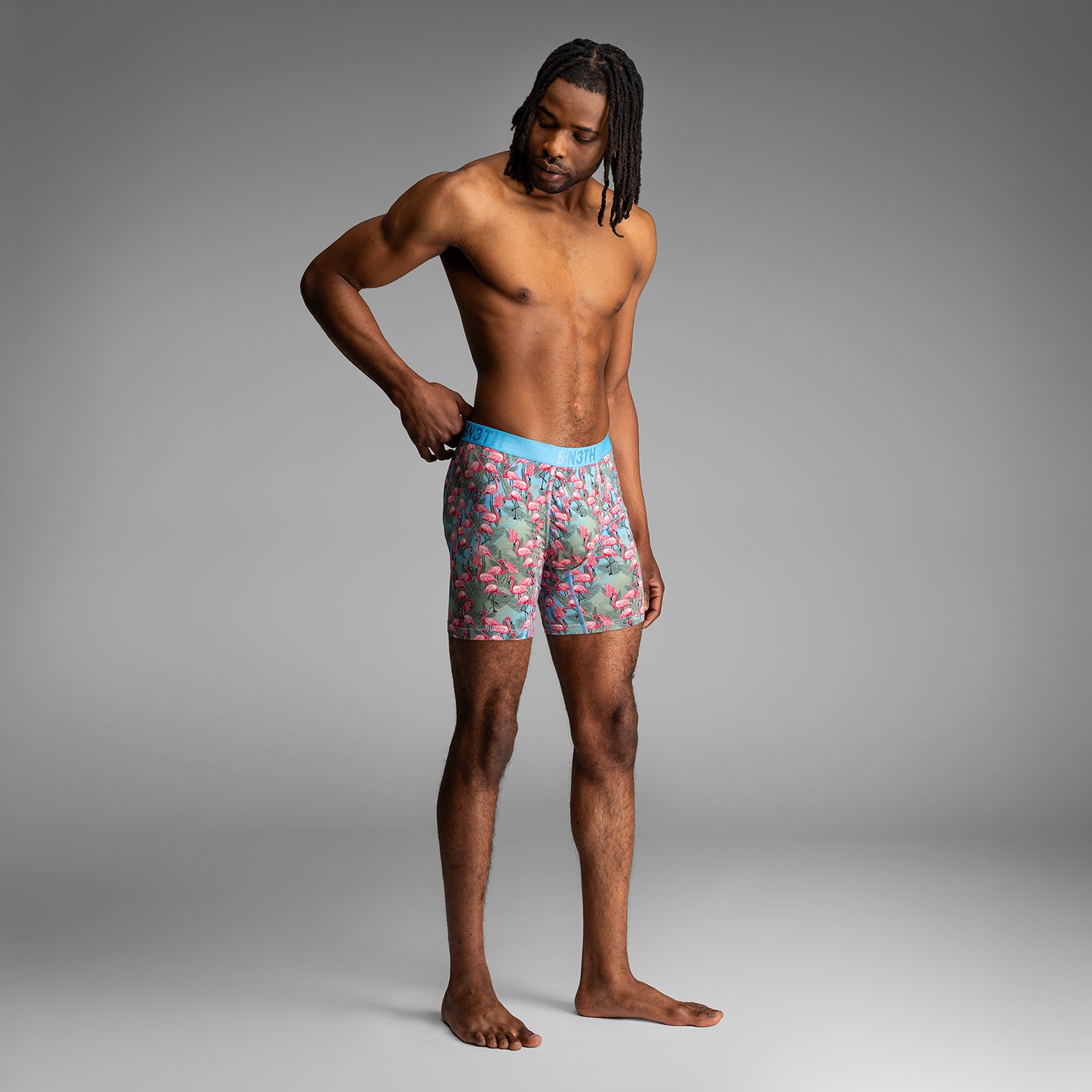 Classic Icon Boxer Brief  Flamingo Etherealfrom BN3TH Underwear