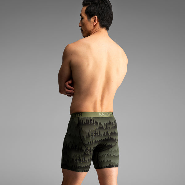 Classic Icon Boxer Brief  Forest Bronzefrom BN3TH Underwear