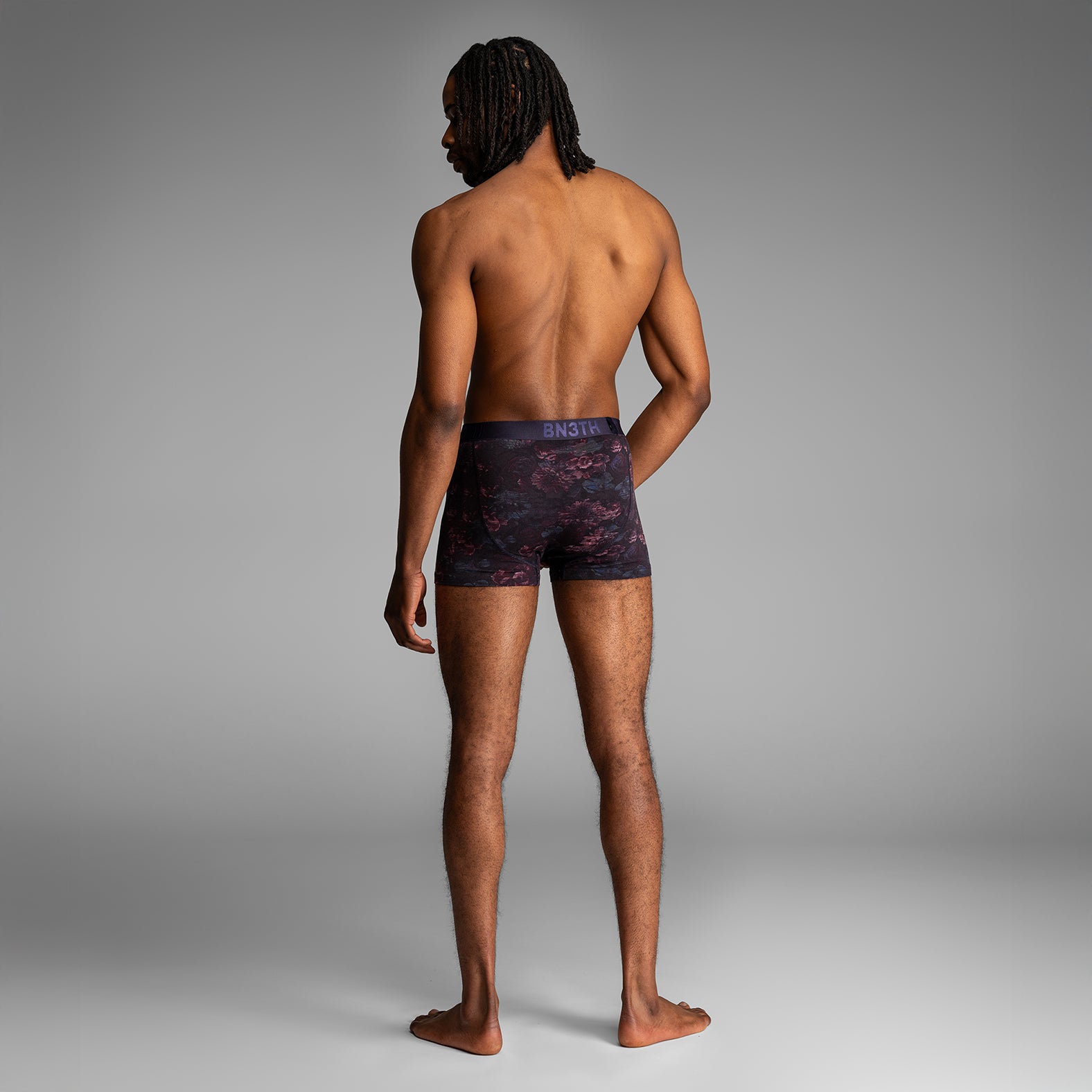 Classic Icon Trunk  Dark Floral Dark Navyfrom BN3TH Underwear