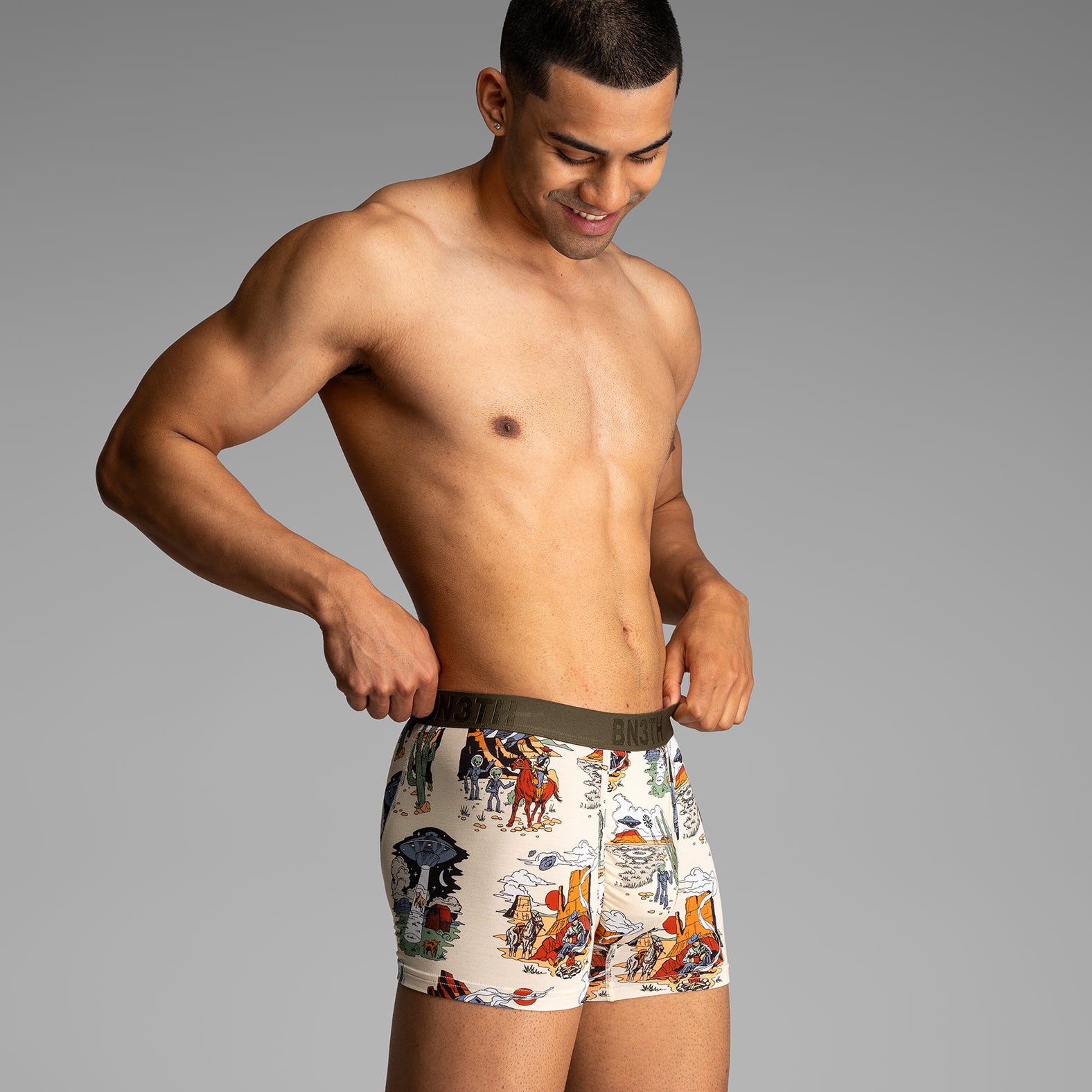 Classic Icon Trunk  Space Cowboy Sandfrom BN3TH Underwear
