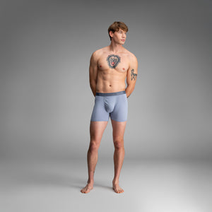 Essentials Boxer Brief: Dusty/Midnight/Heather Grey 3 Pack