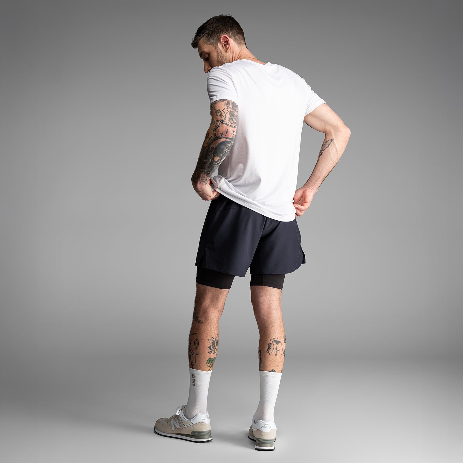 Classic Essentials Crew Tee  Whitefrom BN3TH Underwear