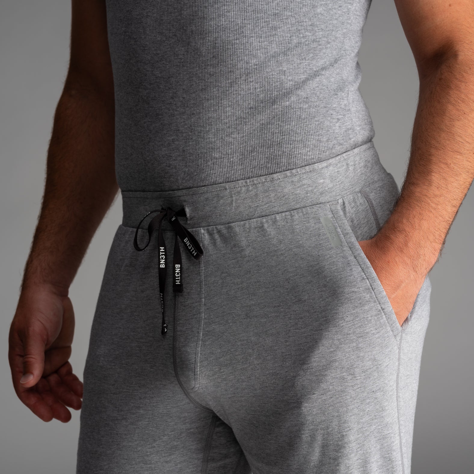 Essentials Lounge Pant:  Heather Grey