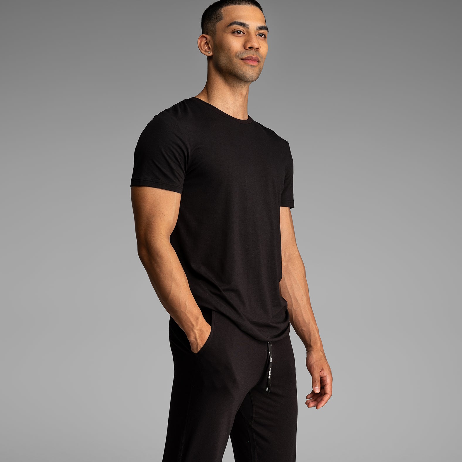 Essentials Lounge Pant Blackfrom BN3TH Underwear