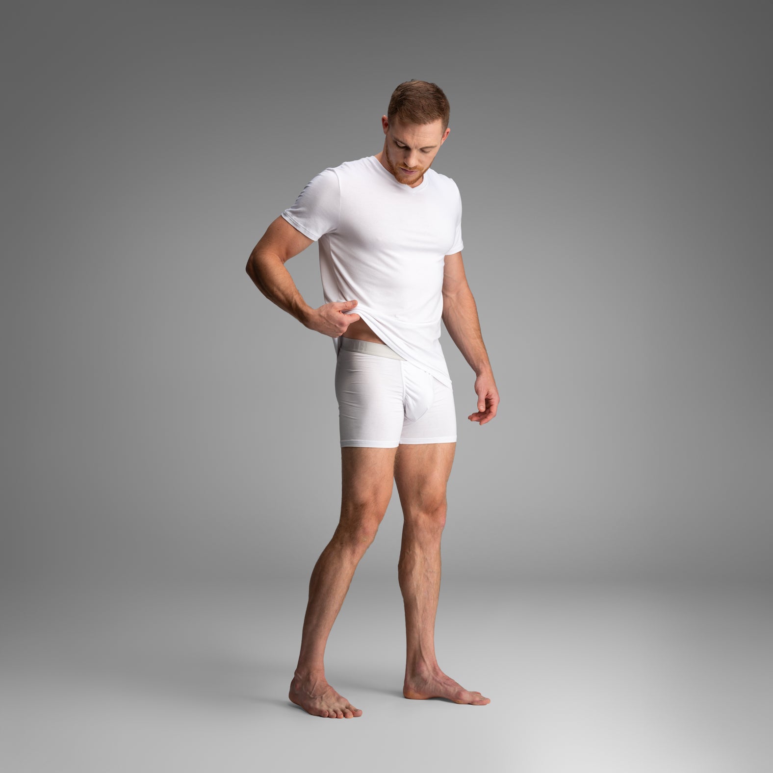 Essentials V T-Shirt : White 2 Pack from BN3TH Underwear