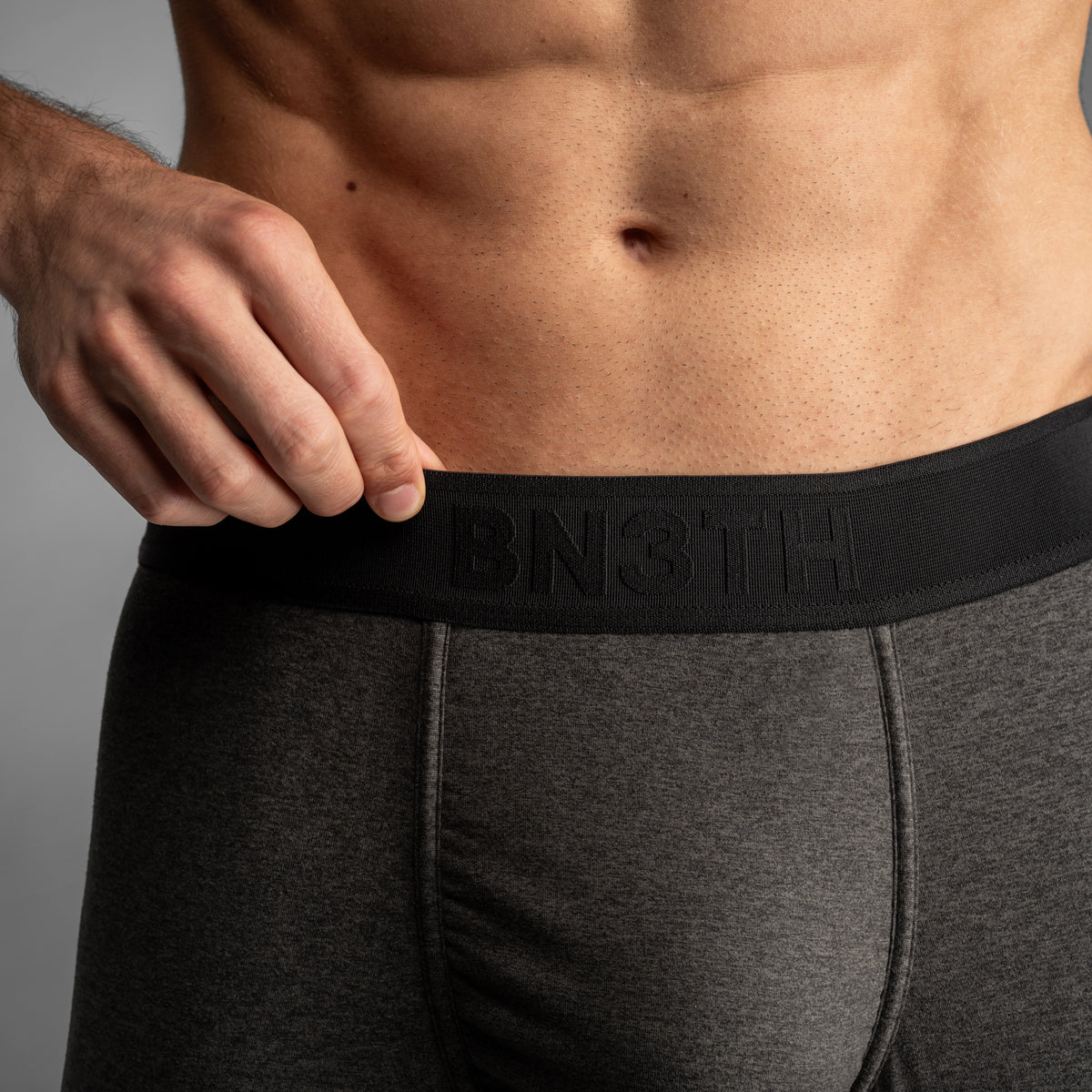 Pro Flex Thermal Baselayer Bottom: Heather Shadow from BN3TH Underwear