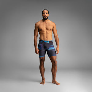 Pro Flex Max Boxer Brief: Pixel Matrix-Black | BN3TH Underwear