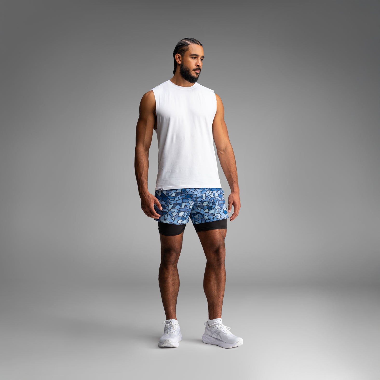 Cut-off Tank: Lucas Beaufort - Character White | BN3TH Underwear