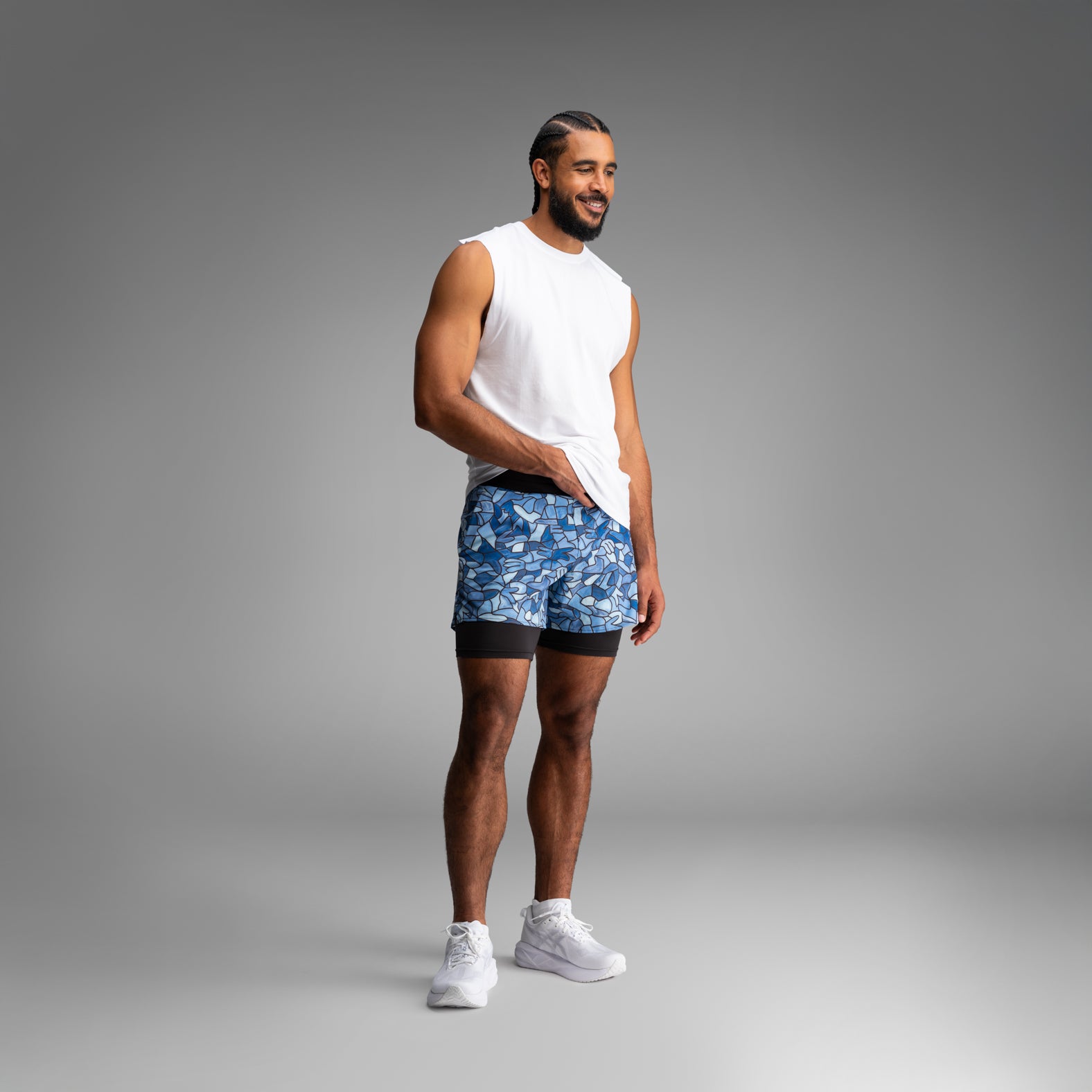 Cut-off Tank: Lucas Beaufort - Character White | BN3TH Underwear