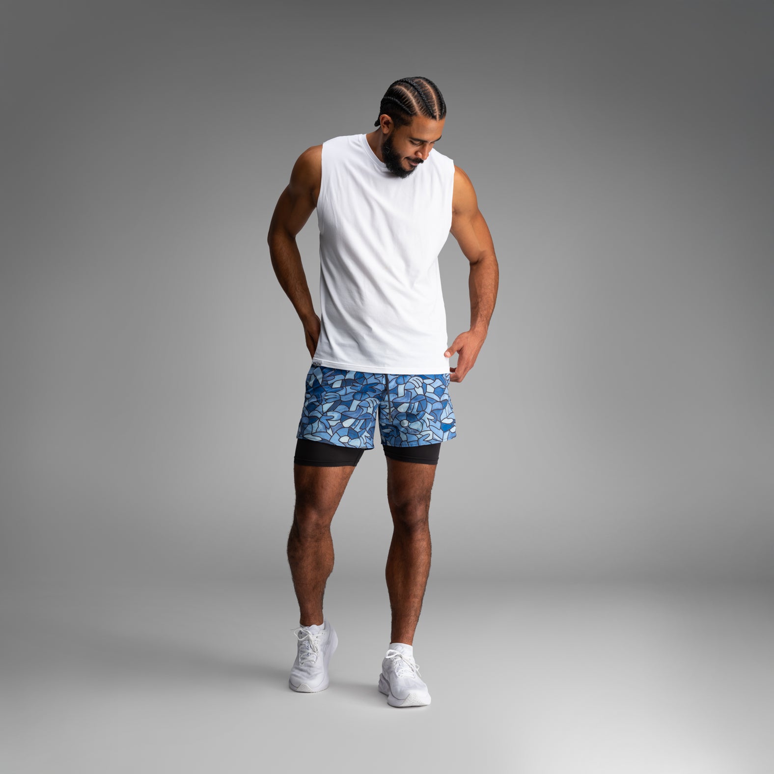 Cut-off Tank: Lucas Beaufort - Character White | BN3TH Underwear