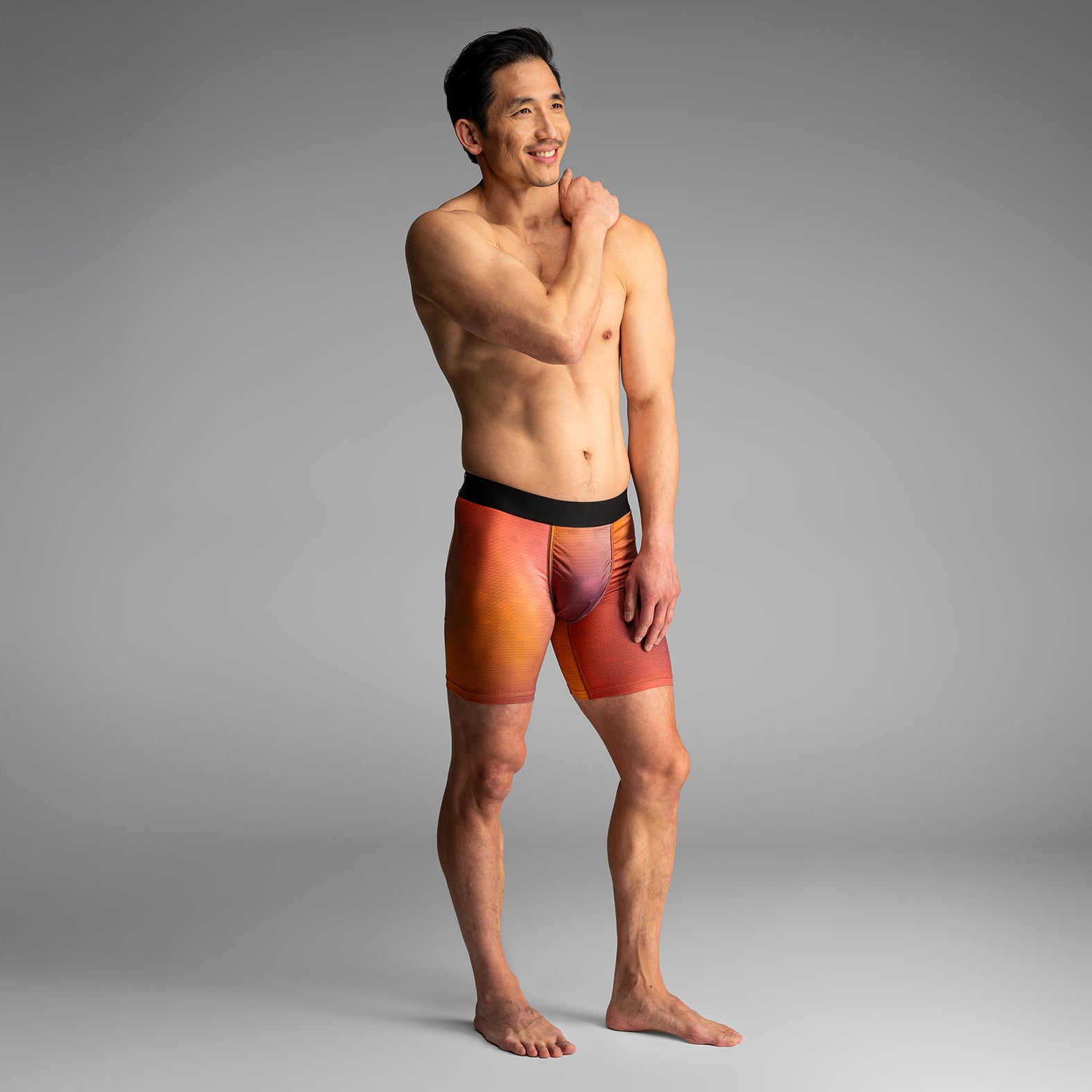 Agua X Boxer Brief  Ombre Palm Treefrom BN3TH Underwear