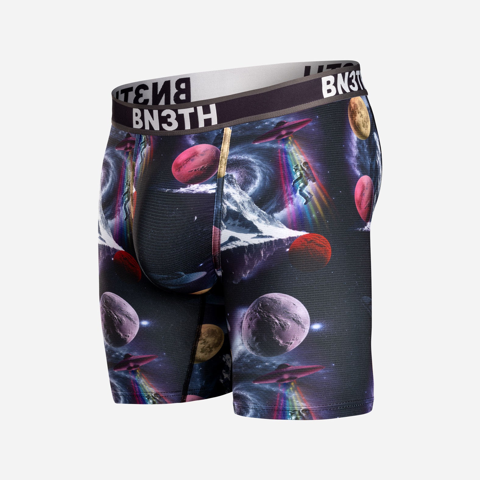 Pro Flex Max Boxer Brief:  Outter Limit - Black from BN3TH Underwear