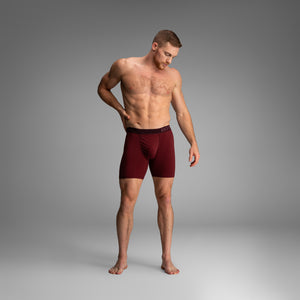 Pro Ultra Boxer Brief: Pomegranate Red