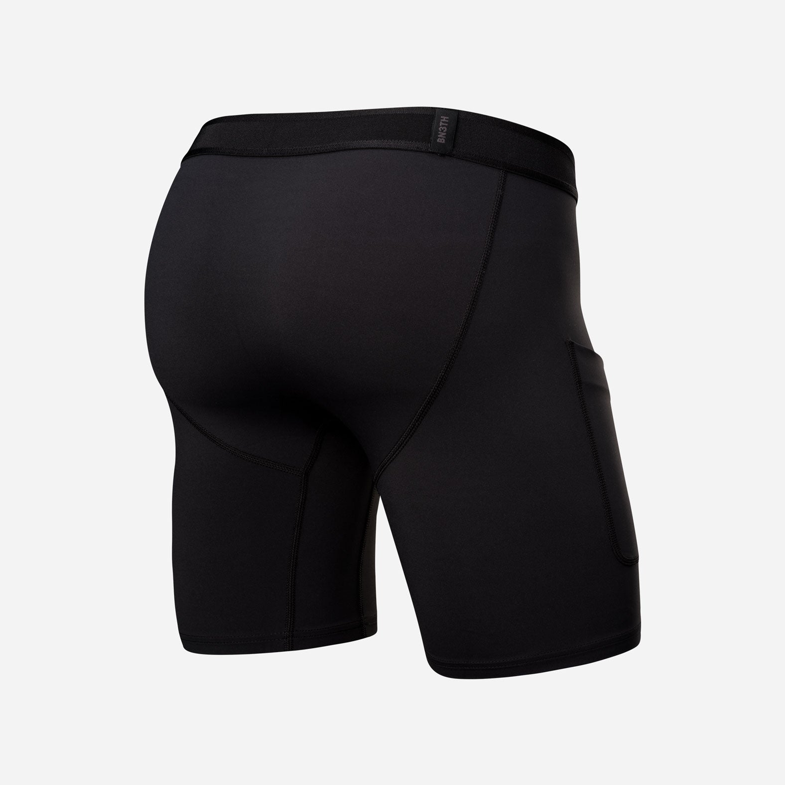 Pro Ultra Liner Short With Pocket: Black | BN3TH Underwear