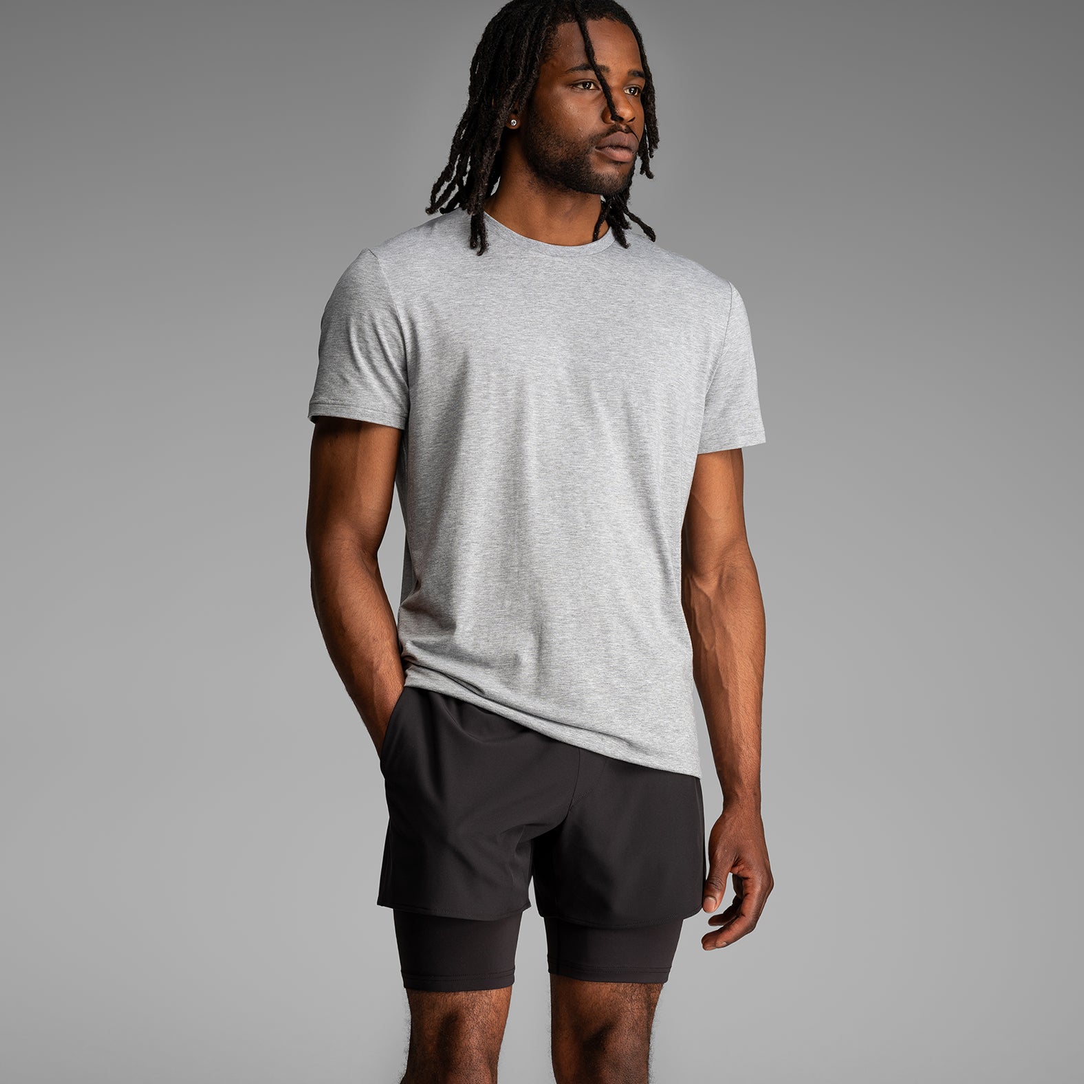 Session 2N1 Training Short 5": Black | BN3TH Underwear