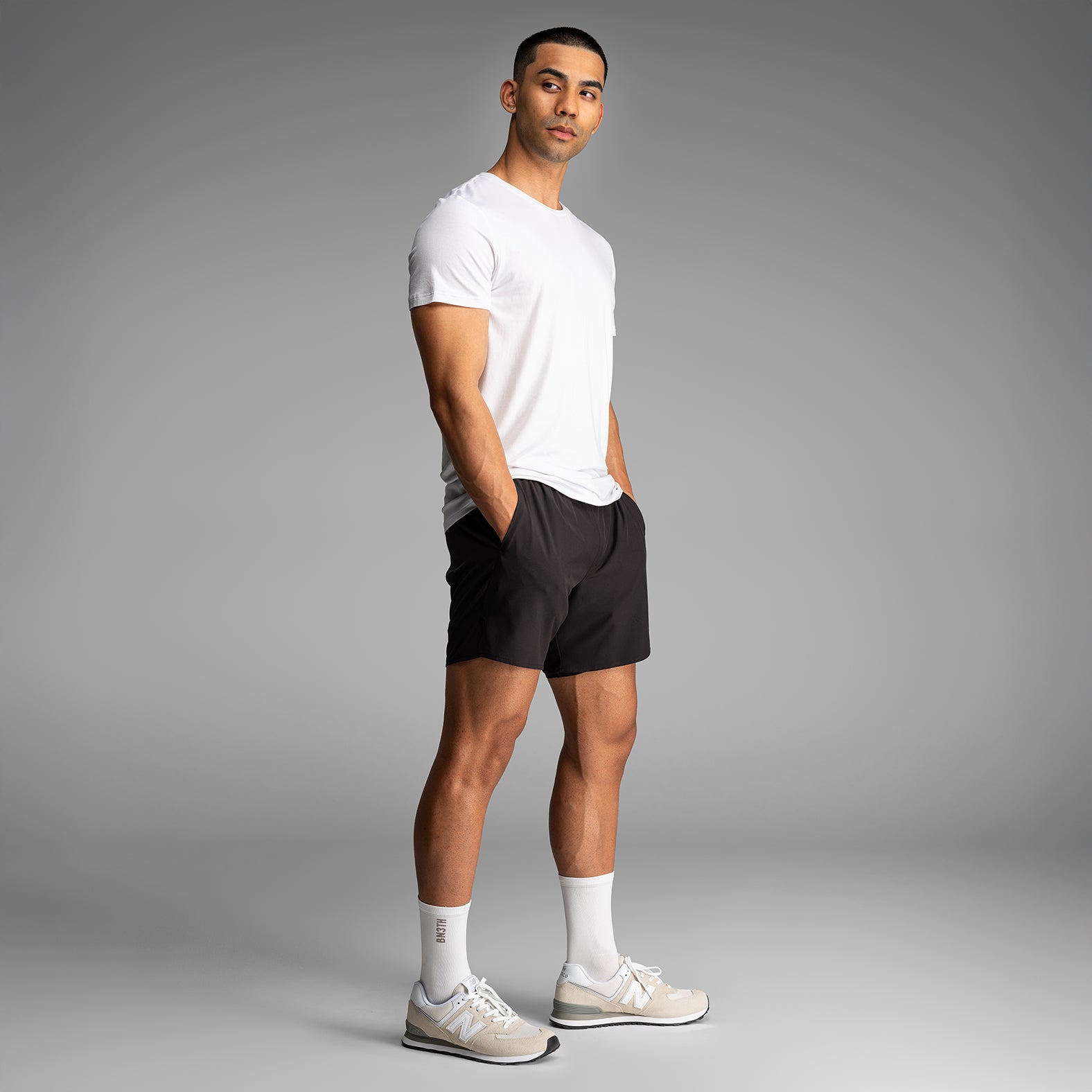 Session 2N1 Training Short 7": Black | BN3TH Underwear